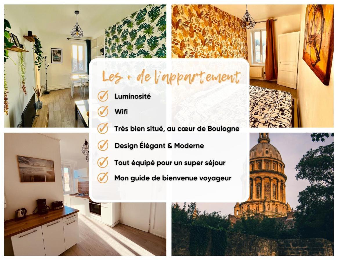 Le Dernier Sou - Proche Vieille Ville - Cosy & Lumineux Boulogne-sur-Mer Eksteriør bilde